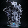 Justice league imprimée en 3D resineJustice league impression 3D resine, taille 18cm par perso ( non peint ) (non peint)
