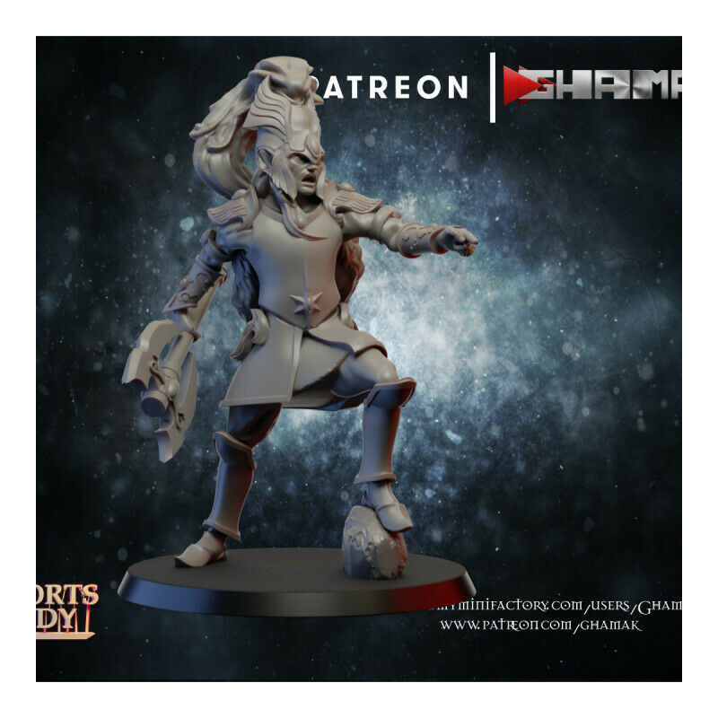Figurines Elfes Ghamak – Grâce, Précision et Puissance Magique

