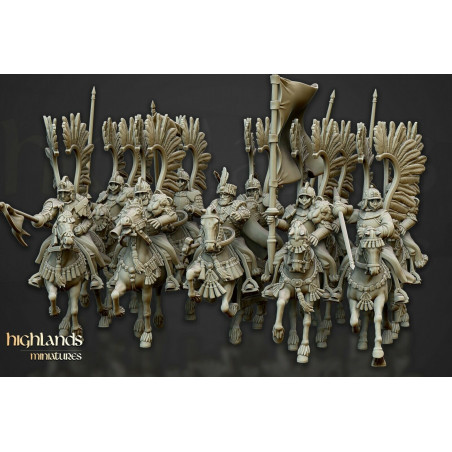 Higland Miniature Sunland-Cavaliers ailés