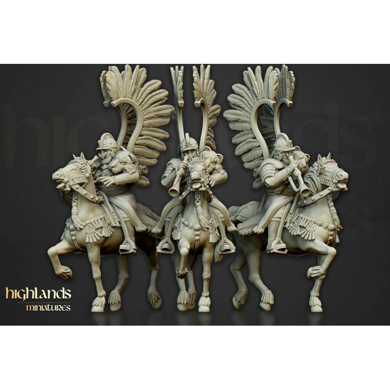 Higland Miniature Sunland-Cavaliers ailés