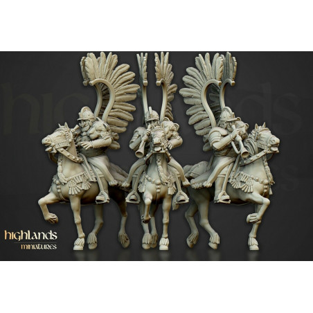 Higland Miniature Sunland-Cavaliers ailés