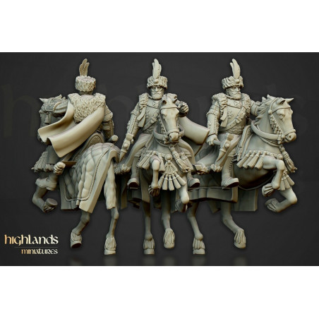 Higland Miniature Sunland-Cavaliers ailés