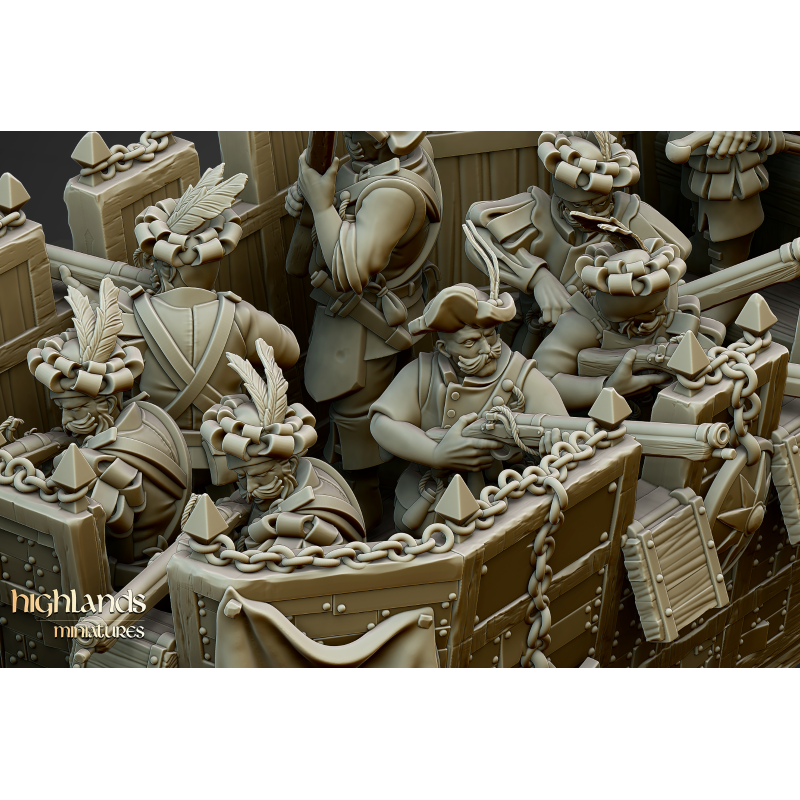 Higland Miniature Sunland - Chariot de guerreHigland Miniature Sunland - Chariot de guerre