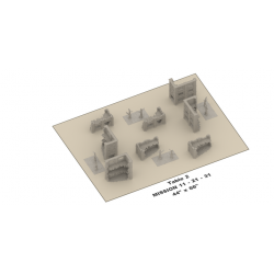 Décor impréssion 3D Table futuriste validé WTC/ETC Table 2 mission 11/21/3 (2)