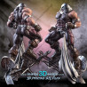 Juggernaut (X-men), figurine impression 3D résine  18cm  (non peint)