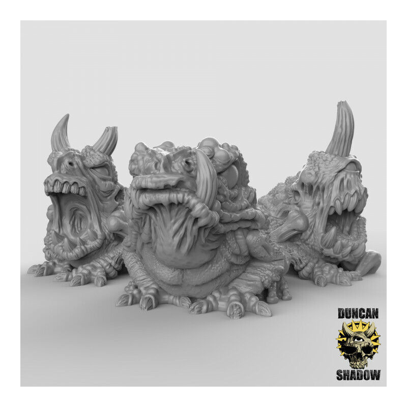  Figurines de Démons 3D – Duncan Shadow Miniatures | La Boîte à Rabiots
