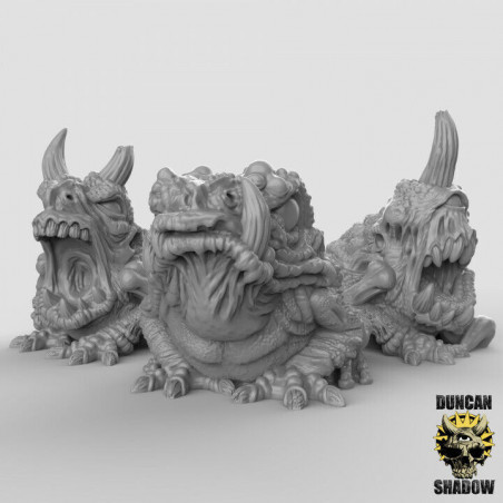  Figurines de Démons 3D – Duncan Shadow Miniatures | La Boîte à Rabiots