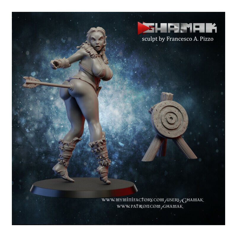Figurines Elfes Ghamak – Grâce, Précision et Puissance Magique

