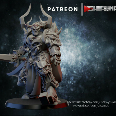 "Armée du Chaos Ghamak - Figurines 3D pour Wargames Fantasy & Batailles Épiques"