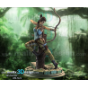 Lara Croft figurine imprimée en 3D résine Taille 18cm