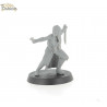 3D figurine 28mm Jeux de rôle/Cthulu-Femme elfe 2 épées