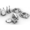 Décors GameScape 3D – Terrain modulaire 28/32 mm en filament

