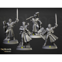 Higland miniatures Sunland - Sisters and Mother SuperiorHigland miniatures Sunland - Sisters and Mother Superior