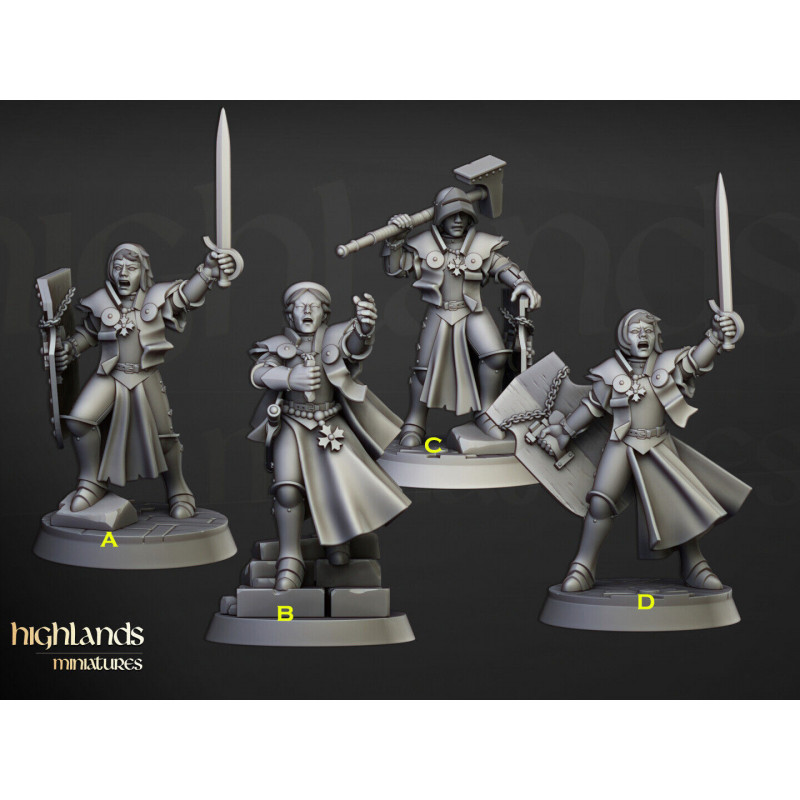 Higland miniatures Sunland - Sisters and Mother SuperiorHigland miniatures Sunland - Sisters and Mother Superior