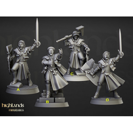 Higland miniatures Sunland - Sisters and Mother SuperiorHigland miniatures Sunland - Sisters and Mother Superior
