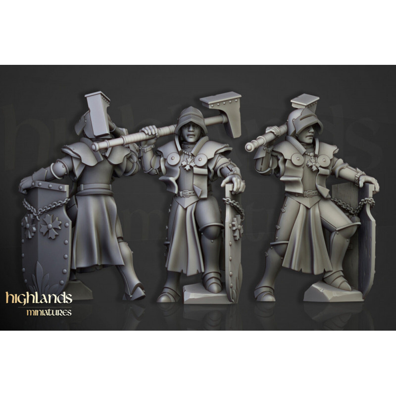 Higland miniatures Sunland - Sisters and Mother SuperiorHigland miniatures Sunland - Sisters and Mother Superior