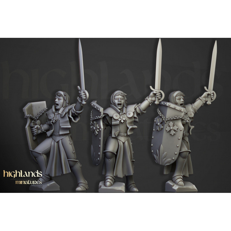 Higland miniatures Sunland - Sisters and Mother SuperiorHigland miniatures Sunland - Sisters and Mother Superior