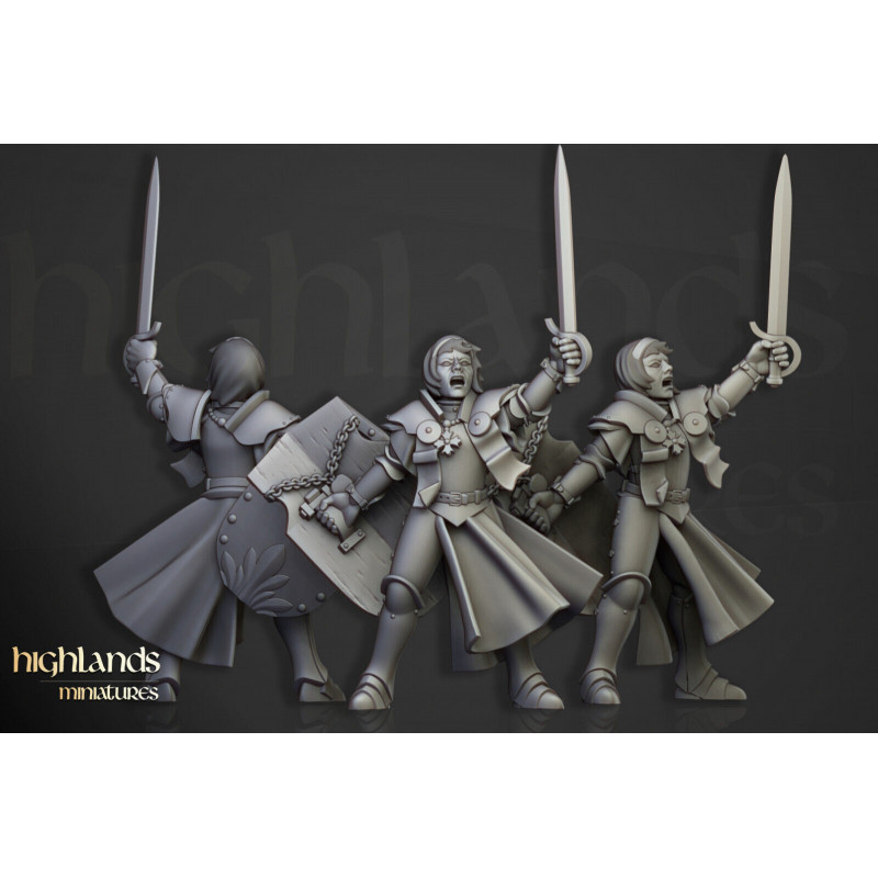 Higland miniatures Sunland - Sisters and Mother SuperiorHigland miniatures Sunland - Sisters and Mother Superior