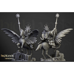 Higland Miniature Sunland - High Mage on PegasusHigland Miniature Sunland - High Mage on Pegasus