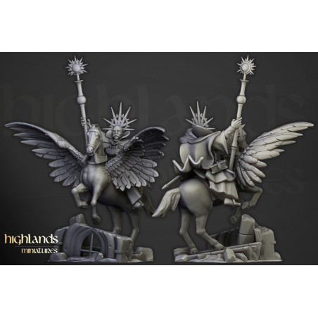 Higland Miniature Sunland - High Mage on PegasusHigland Miniature Sunland - High Mage on Pegasus