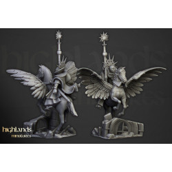 Higland Miniature Sunland - High Mage on PegasusHigland Miniature Sunland - High Mage on Pegasus (2)