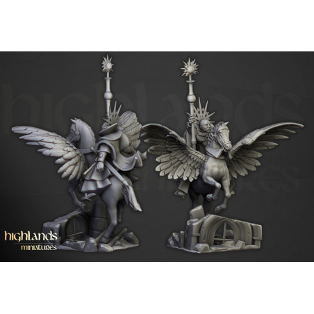 Higland Miniature Sunland - High Mage on PegasusHigland Miniature Sunland - High Mage on Pegasus