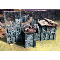 Décors GameScape 3D – Terrain modulaire 28/32 mm en filament

