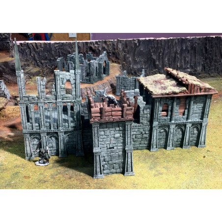 Décors GameScape 3D – Terrain modulaire 28/32 mm en filament

