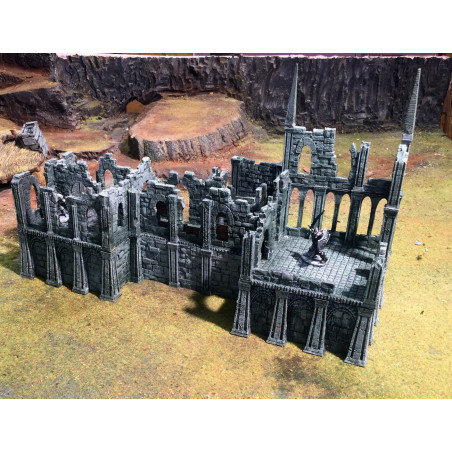 Décors GameScape 3D – Terrain modulaire 28/32 mm en filament

