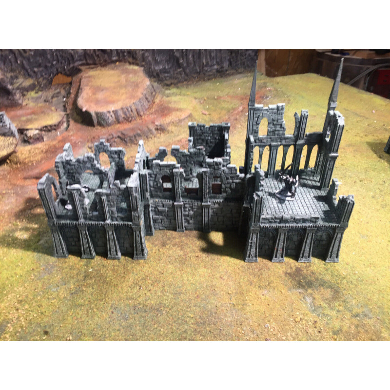 Décors GameScape 3D – Terrain modulaire 28/32 mm en filament


