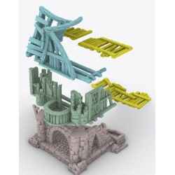 Décors GameScape 3D – Terrain modulaire 28/32 mm en filament

