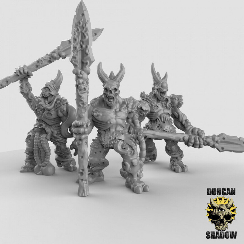  Figurines de Démons 3D – Duncan Shadow Miniatures | La Boîte à Rabiots