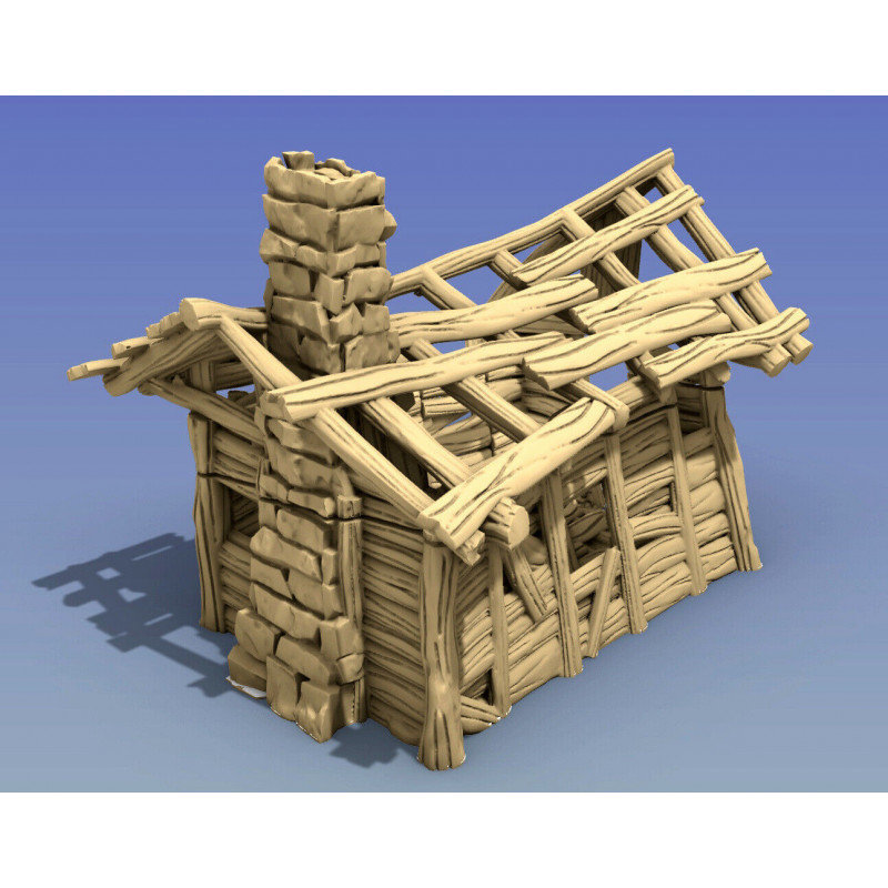 Décors GameScape 3D – Terrain modulaire 28/32 mm en filament

