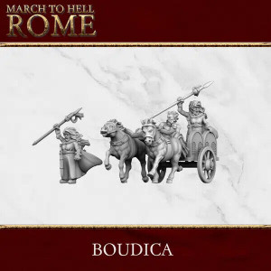 Old Battle Figurines Celtic Boudica
