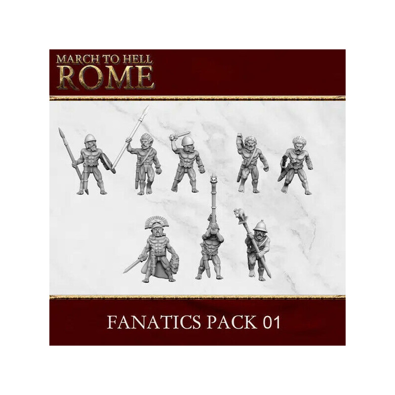  Figurines Celtes 28 mm – Résine 3D Breed Miniatures