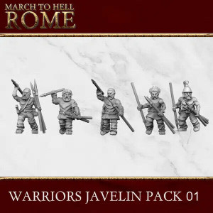 Ancien battle Figurines Celtes Javeliniers