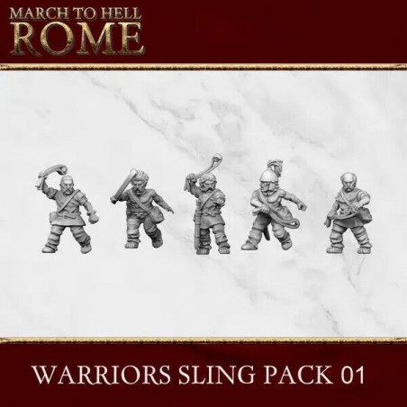  Figurines Celtes 28 mm – Résine 3D Breed Miniatures