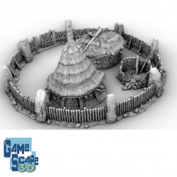 Décors GameScape 3D – Terrain modulaire 28/32 mm en filament

