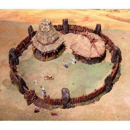 Décors GameScape 3D – Terrain modulaire 28/32 mm en filament

