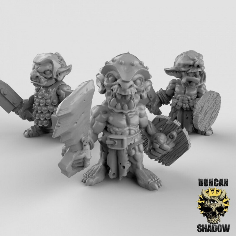 Orques & Gobelins – Duncan Shadow Miniatures – Figurines 3D pour Wargames & Jeux de Rôle
