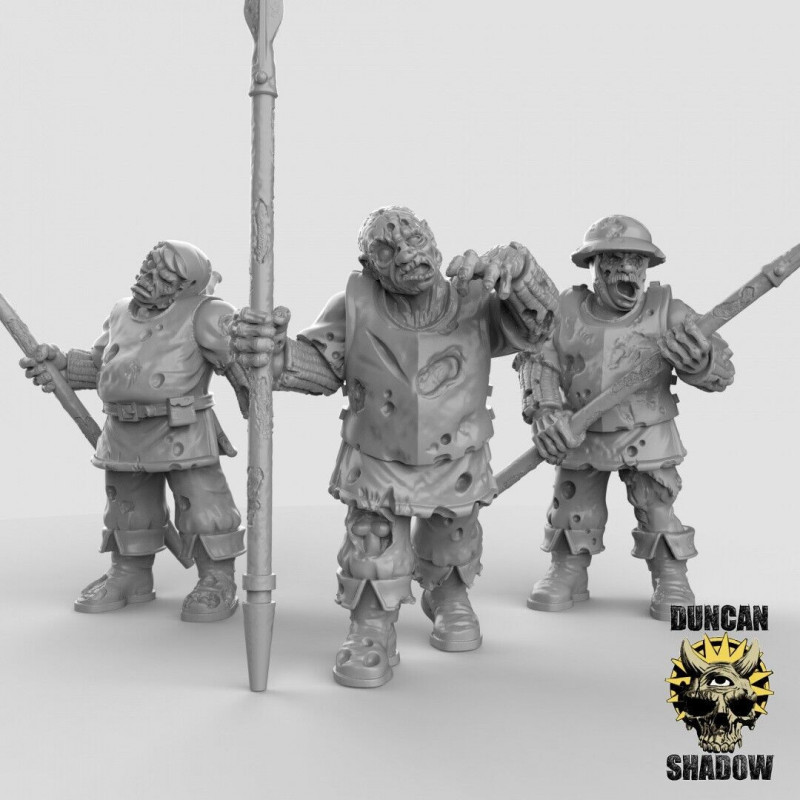 Figurines Morts-Vivants en impression 3D – Wargames & Jeux de rôle