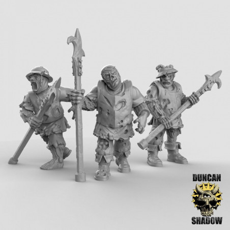 Figurines Morts-Vivants en impression 3D – Wargames & Jeux de rôle