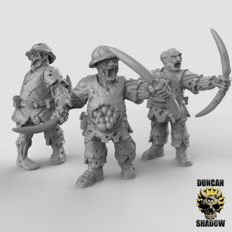 Figurines Morts-Vivants en impression 3D – Wargames & Jeux de rôle