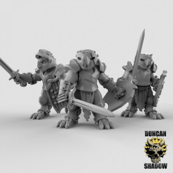 Figurines Anthropomorphes Duncan Shadow – Impression 3D pour Wargames et Jeux de Rôle
 (2)