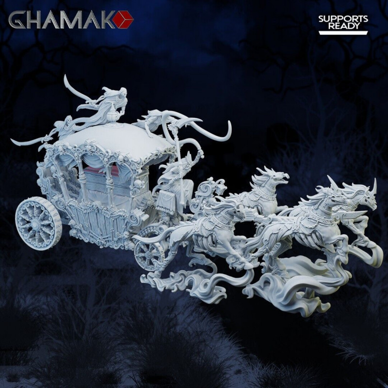 Figurines Morts-Vivants Ghamak – Armées Squelettiques et Horreurs Fantasy en 3D

