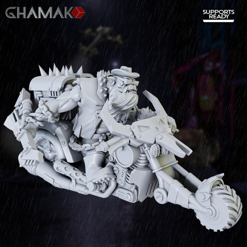 Ghamak - Orks chopper hotboyz Squad