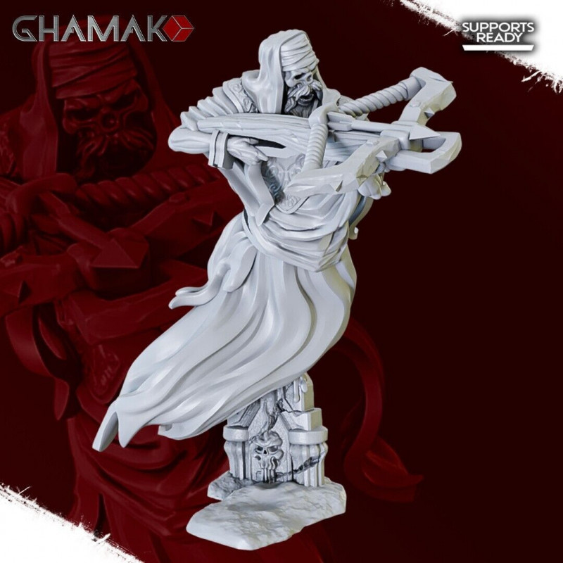 Figurines Morts-Vivants Ghamak – Armées Squelettiques et Horreurs Fantasy en 3D

