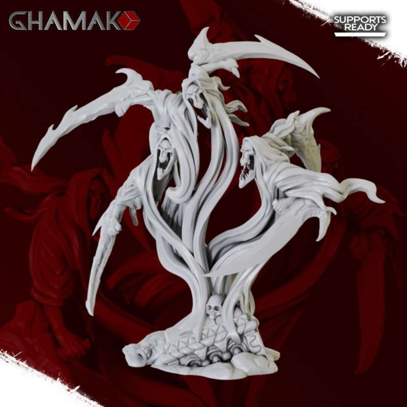 Figurines Morts-Vivants Ghamak – Armées Squelettiques et Horreurs Fantasy en 3D

