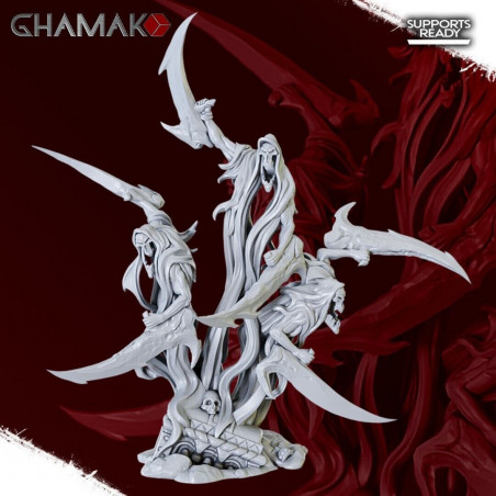 Figurines Morts-Vivants Ghamak – Armées Squelettiques et Horreurs Fantasy en 3D

