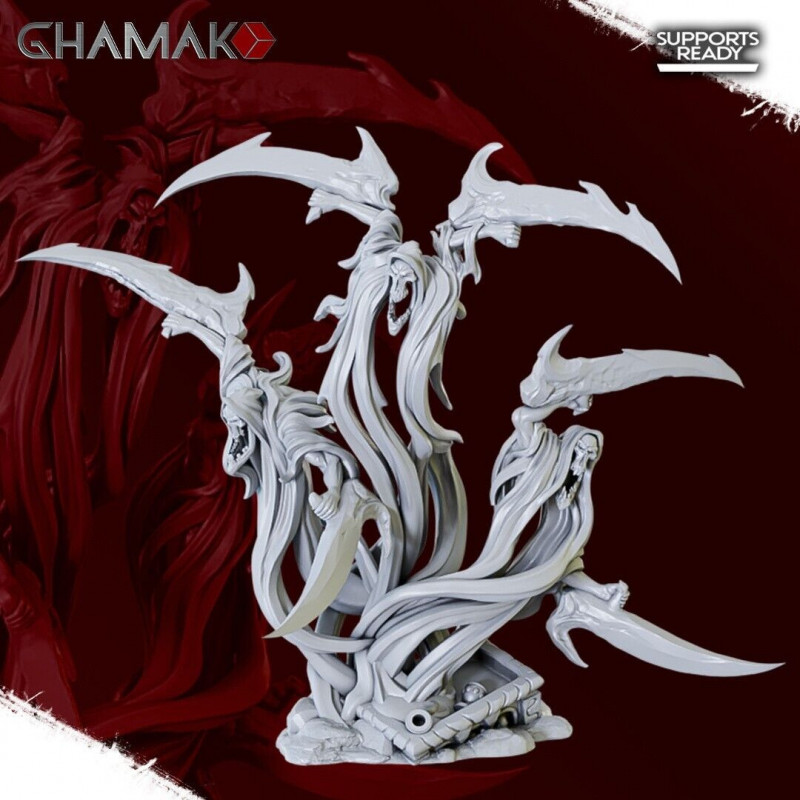 Figurines Morts-Vivants Ghamak – Armées Squelettiques et Horreurs Fantasy en 3D

